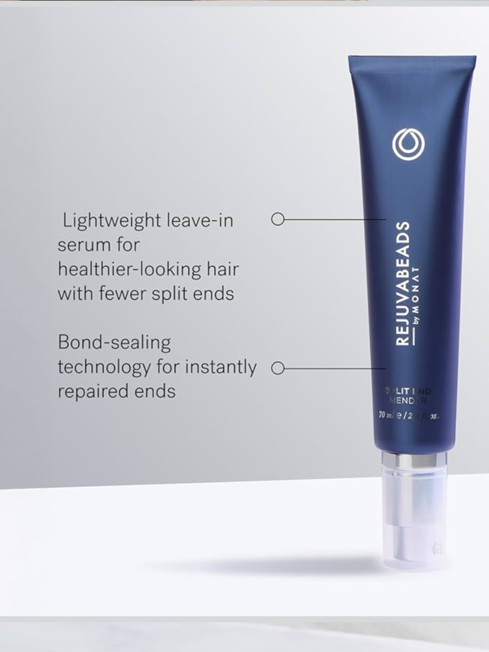 💙 MONAT Rejuveniqe Split End Mender | Mostly Full | Hair Repair